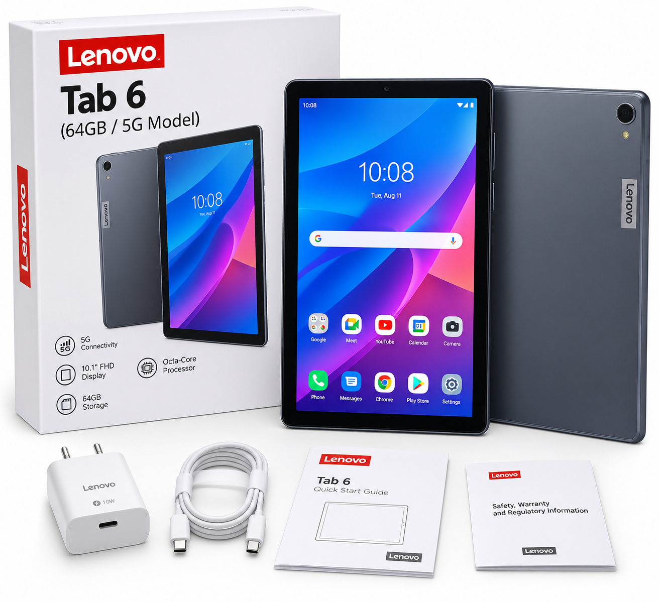 LENOVO TAB 6 – 64GB / 5G MODEL