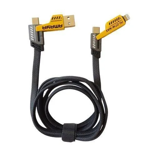 FLAT WIRE 2-IN-1 FAST CHARGING CABLE – 65W / 27W